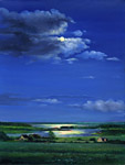 Moonlight French River - Maurice Bernard